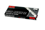 RK 520 Max-Z Chain Black/Chrome 130 Links (520MAXZ-130-BC)