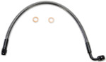 Magnum Black Pearl 34" ABS Upper Brake Line 10mm 90° Banjo (AS47234)