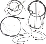 Magnum Black Pearl Cable Installation Kit for 15"-17" Handlebars (4871012)