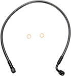 Magnum Black Pearl 24" ABS Upper Brake Line 10mm 90° Banjo (AS47224)