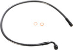 Magnum Black Pearl 25" ABS Upper Brake Line 10mm 90° Banjo (AS47225)