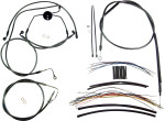 Magnum Black Pearl Cable Installation Kit for 15"-17" Handlebars (487322)