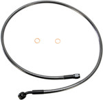Magnum Black Pearl 34" ABS Upper Brake Line 10mm 35° Banjo (AS47134)