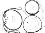 Magnum Black Pearl Cable Installation Kit for 6" Rise Handlebars (4871216)