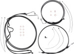 Magnum Black Pearl Cable Installation Kit for 10" Rise Handlebars (4871215)