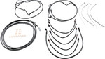 Magnum Black Pearl Cable Installation Kit for 15"-17" Handlebars (487412)