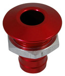 Blowsion Red Straight Billet Through-Hull Bilge Fitting (04-03-027)