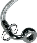 Magnum 43" E-Z Align Sterling Chromite II Front Brake Line (36143SW)