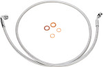 Magnum 46" E-Z Align Sterling Chromite II Front Brake Line (36146SW)
