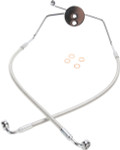 Magnum Polished Dual Disc Non-ABS Lower Brake Line Kit (57009)