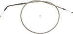 Magnum 39-1/2" Polished Stainless Steel Braided Throttle Cable (5330)