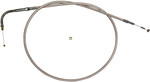 Magnum 42-1/2" Polished Stainless Steel Braided Idle Cable (5422)