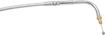 Magnum 47-1/2" Polished Stainless Steel Braided Idle Cable (54218)