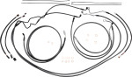 Magnum Karbonfibr Handlebar Installation Kit for 15"-17" Bars (787842)