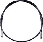 Magnum 72" Universal XR Brake Line Black w/ Chrome Fittings (SBC0500-72)