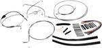 Magnum Stainless XR Handlebar Installation Kit for 15"-17" Ape Hangers (589282)