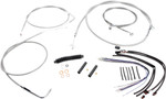 Magnum Stainless XR Handlebar Installation Kit for 15"-17" Ape Hangers (589272)