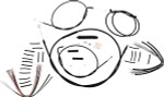 Magnum Black XR Handlebar Installation Kit for 12"-14" Ape Hangers (486251)