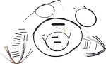Magnum Black XR Handlebar Installation Kit for 15"-17" Ape Hangers (486252)