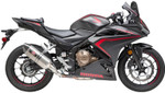 Yoshimura R-77 Stainless Slip-On Exhaust Muffler '16-25 CBR500R (12553B0520)