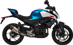 Yoshimura AT2 Slip-On Muffler | Stainless | CFMOTO 450 NK/SS (19450BP520)
