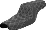 Saddlemen Step-Up Seat w/ White Lattice Stitch (807-11-17506)