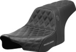 Saddlemen SDC Pro Series Gripper Black Seat w/Gray Lattice Stitch (SC82307D2)