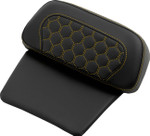 Saddlemen Honeycomb Gold Stitched Chopped Tour Pak Pad (814-07C-19007)