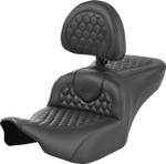 Saddlemen Heated RoadSofa Honeycomb Stitch Seat w/ Backrest (823-07-189C0)