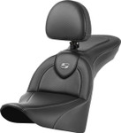 Saddlemen Roadsofa Carbon Fiber Seat w/ Backrest (818-33-185BR)