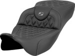 Saddlemen Extended Reach Roadsofa Lattice Gray Stitch Seat (808-07B-18402)