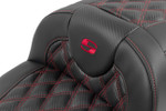 Saddlemen Extended Reach Roadsofa Lattice Red Stitch Seat (823-07-207B4)