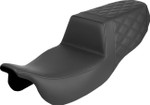 Saddlemen Step-Up Rear Lattice Stitch Black Seat (815-07-173)