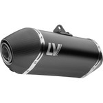 Leo Vince LV-14 Black Edition Slip-On Muffler (15609BU)