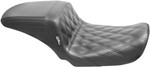 Le Pera Kickflip Seat Black Double Diamond (LK-591DD)