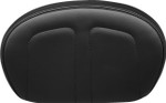 Le Pera Medium Dull Black Sissy Bar Pad w/ Maverick Inlay (L-SBP02MAV-DULL)