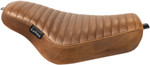 Le Pera Streaker Solo Brown Pleated Seat (LK-356PTTDV)