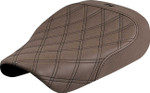 Saddlemen Brown Lattice Stitch Solo Seat (821-36-002BLS)