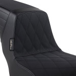 Le Pera Kickflip Seat Black Diamond w/Gripp Tape (LYR-590DMGP)