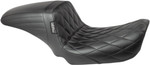 Le Pera Kickflip Seat Black Diamond Stitch w/ Gripp Tape (LF-591DM)