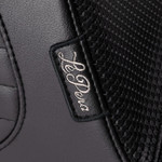 Le Pera Tailwhip Black Seat w/ Basketweave Stitch (LY-580BW)