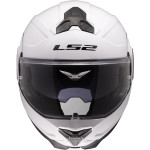 LS2 Advant II Solid Modular Motorcycle Helmet w/SunShield