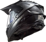 LS2 Explorer Carbon Solid Adventure Dual Sport Helmet