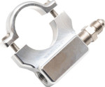 Feuling Silver Oil Pressure Gauge Mount | 1" Handlebar Diameter (9052)