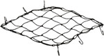 Givi Elastic Cargo Net with Hooks | Medium (T10N)