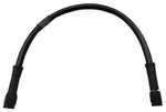 Goodridge Universal Brake Line - 12" - Ebony (11312)
