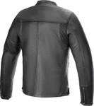 Alpinestars Blacktrack Mens Leather Motorcycle Jacket