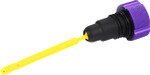 Figurati Performance Magnetic Engine Oil Dipstick | Knurl Purple (FDP01-TCKN-P)