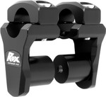 Rox Speed FX 1.75" Pivoting Bar Black Risers for 1 1/8" Handlebars (3R-P2PPLK)
