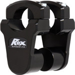 Rox Speed FX 2" Pivoting Handlebar Risers - Black Aluminum (1R-P13RIN)